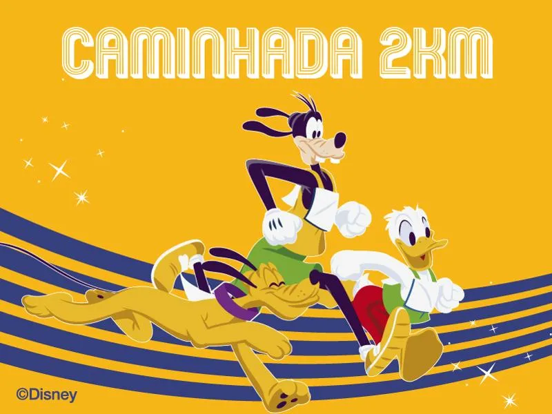 Ingresso Caminhada 2K - 3 Ingressos: 1 Adulto + 2 Crianças