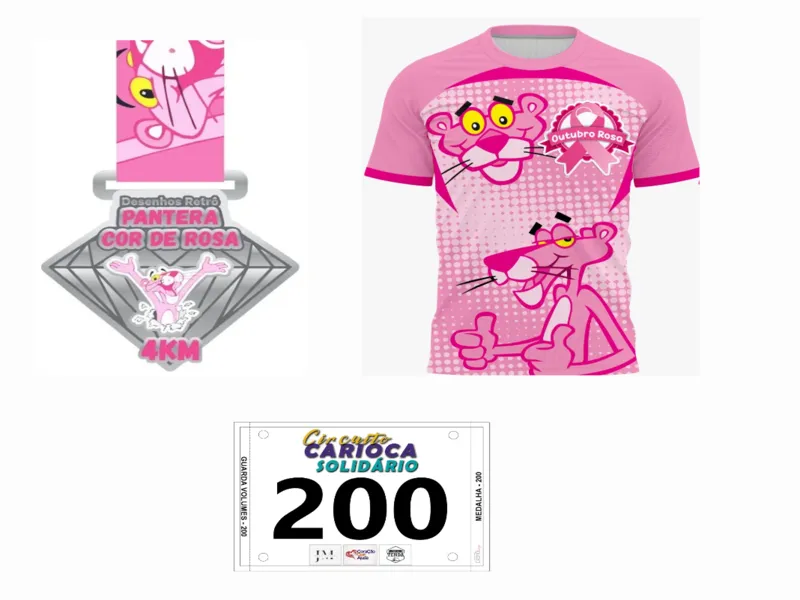 Ingresso Corrida e caminhada de 4KM - Com Camisa