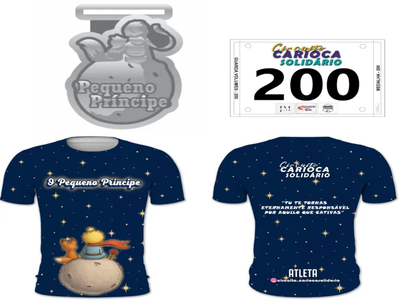 Ingresso 4KM - Corrida e caminhada - Com Camisa
