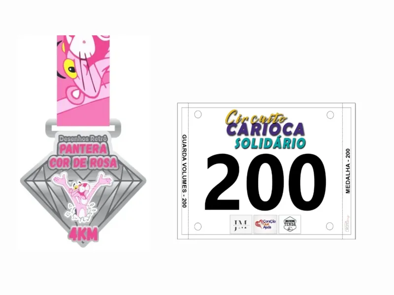 Ingresso Corrida e caminhada de 4KM - Sem Camisa