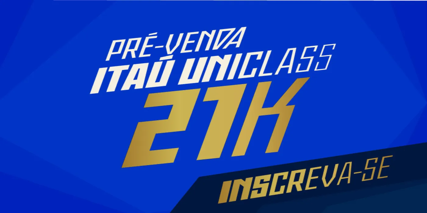 Maratona do Rio 2027 - Pré Venda Itaú