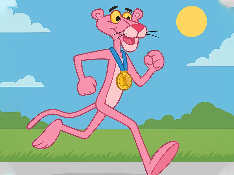 Evento Corrida e Caminhada Desenhos Retrô – Pantera Cor de Rosa